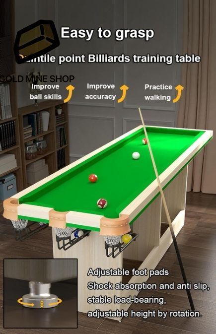 【送料関税無料】 小型ビリヤードテーブル、屋内プールトレーニングテーブル、大人 ビリヤード