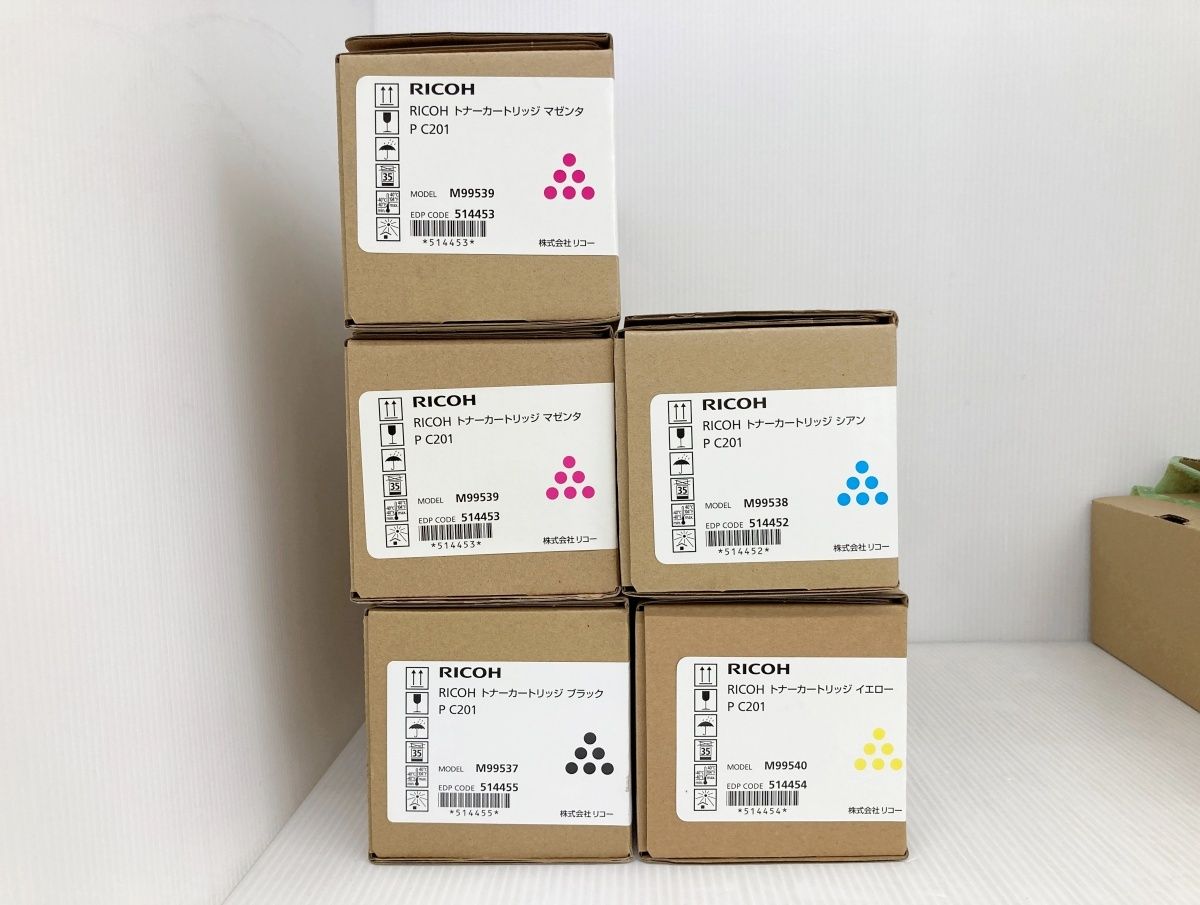 RICOH トナーカートリッジ P C201 7本セット