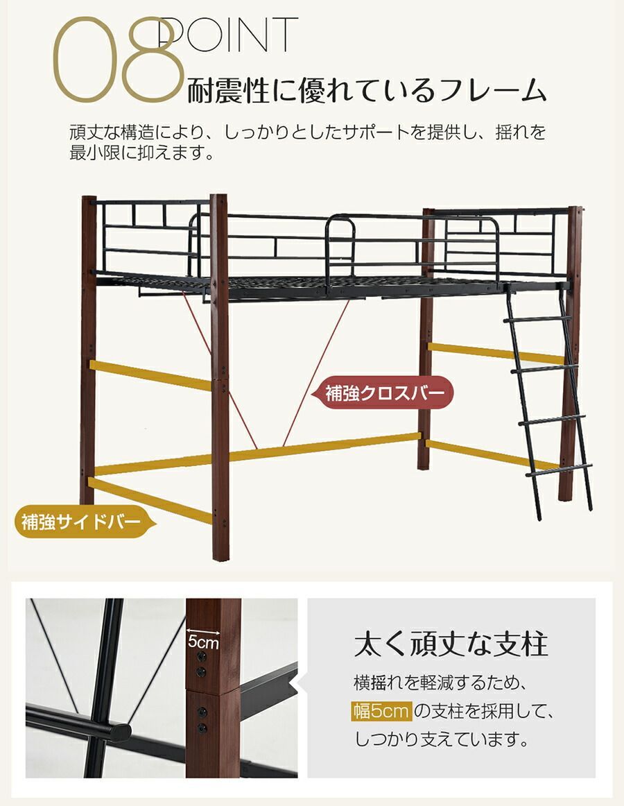 パイプベッド シングル