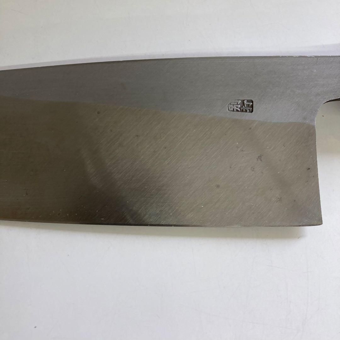 良品　堺菊孝 改良霞研 料理包丁 210m/m 出刃包丁　別打 良品 堺菊孝 改良霞研 料理包丁 210m/m 出刃包丁 別打 - メルカリ