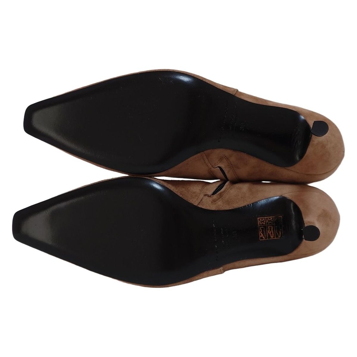 FABIO RUSCONI ファビオルスコーニ ショートブーツ 38 レディース - ライトブラウン KIN-KAAI_COM