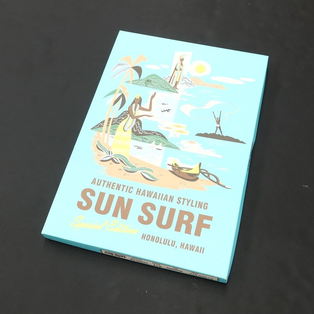 中古】【未使用】サンサーフ SUN SURF GAUGUIN WOODCUT MYSTIC 半袖