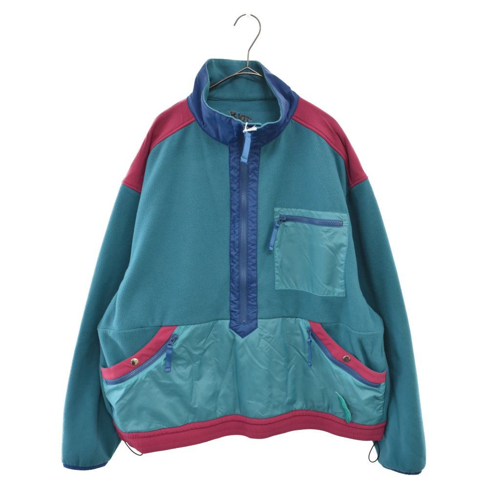 FACETASM RIOT HIGHNECK FLEECE PULLOVER