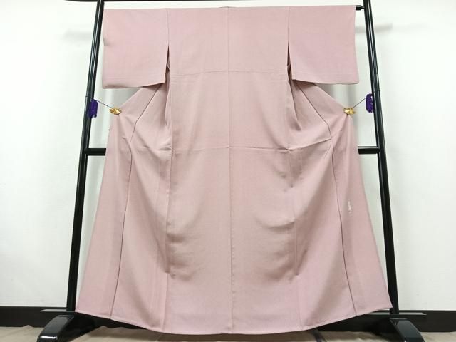 平和屋着物 重要無形文化財 人間国宝 中村勇二郎 江戸小紋 単衣 寄せ小紋柄 正絹 AABB5206jh