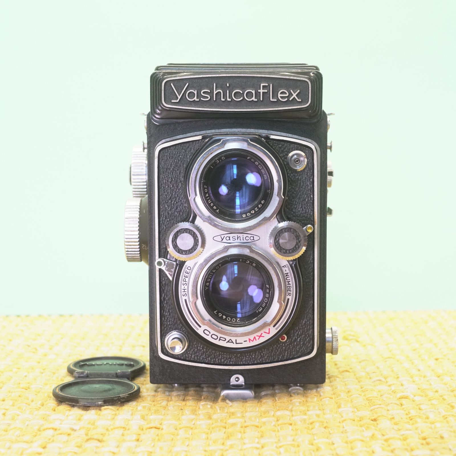 完動品◎YASHICAFLEX 新B型 二眼レフ フィルムカメラ #316