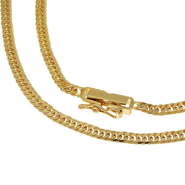 K18/プラチナ イエローゴールド キヘイネックレス 50g/50cm K18 喜平