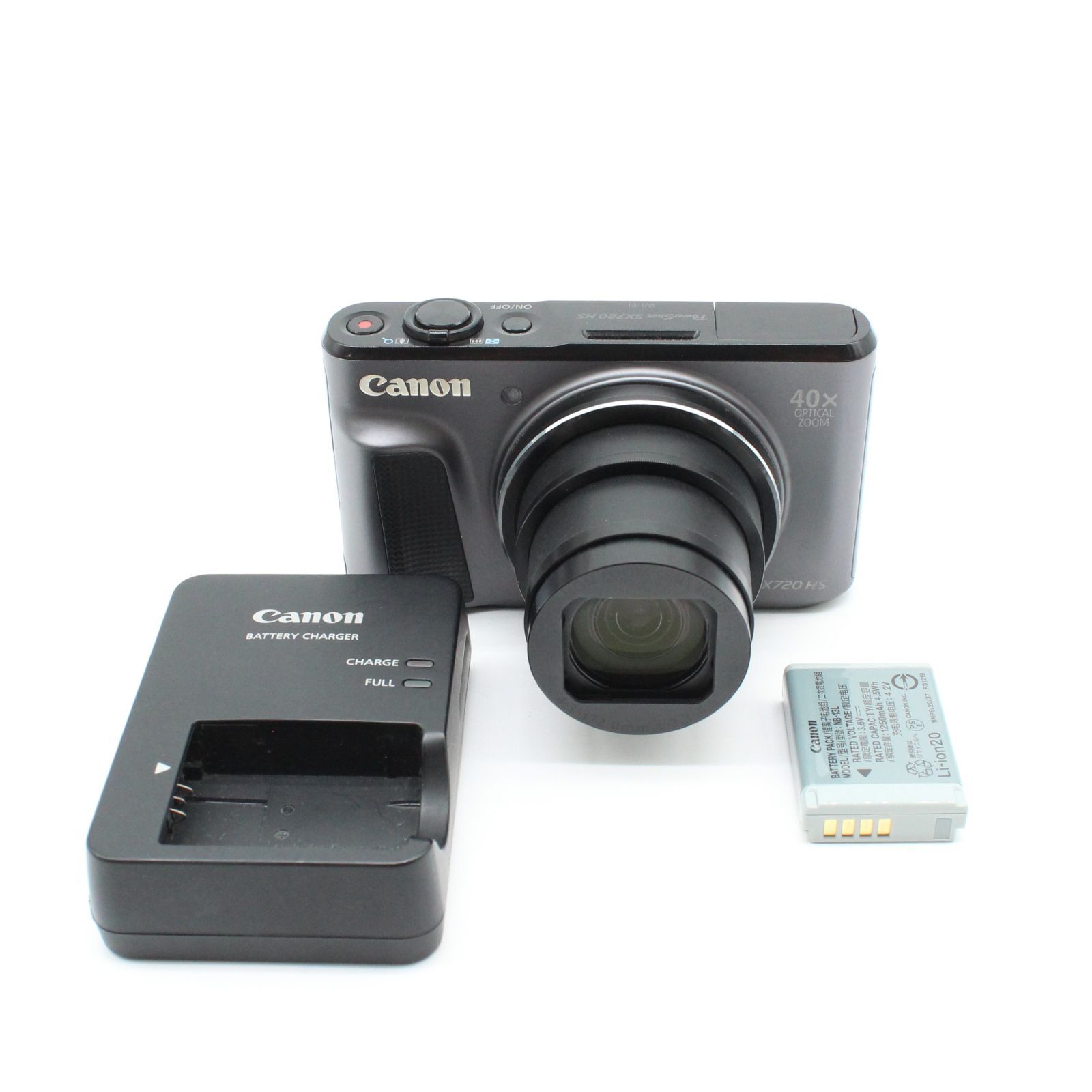 ≪美品≫ Canon PowerShot SX720 HS ボディ ブラック #20250718