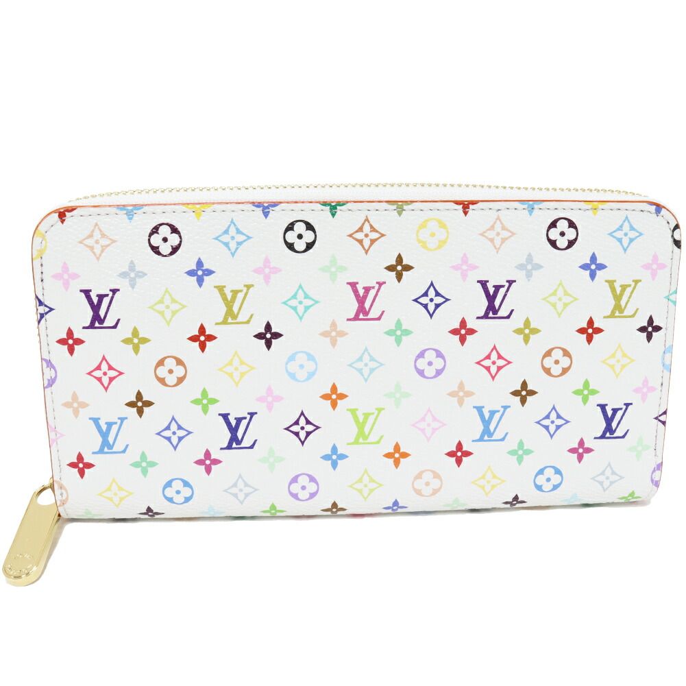 ルイヴィトン ラウンドファスナー長財布(小銭入れあり) マルチカラー  