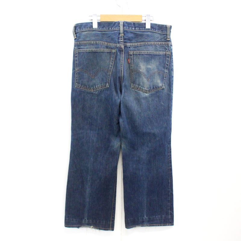 70s USA製 vintage Levi's 517 ビッグE デニムパンツ メンズ Lサイズ相当