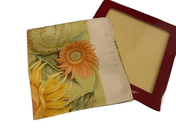 Salvatore Ferragamo フェラガモ スカーフ - - マルチカラー シルク100  