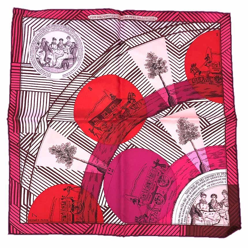 Jeu des Omnibus Remix エルメススカーフ