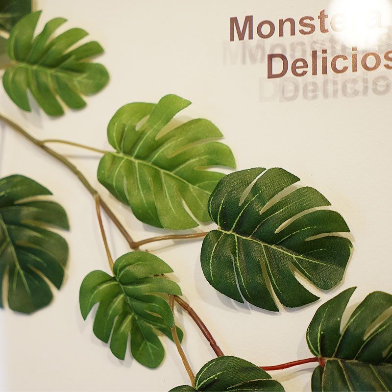 アートフレーム 壁掛け インテリア モンステラリーフパネル モンステラ