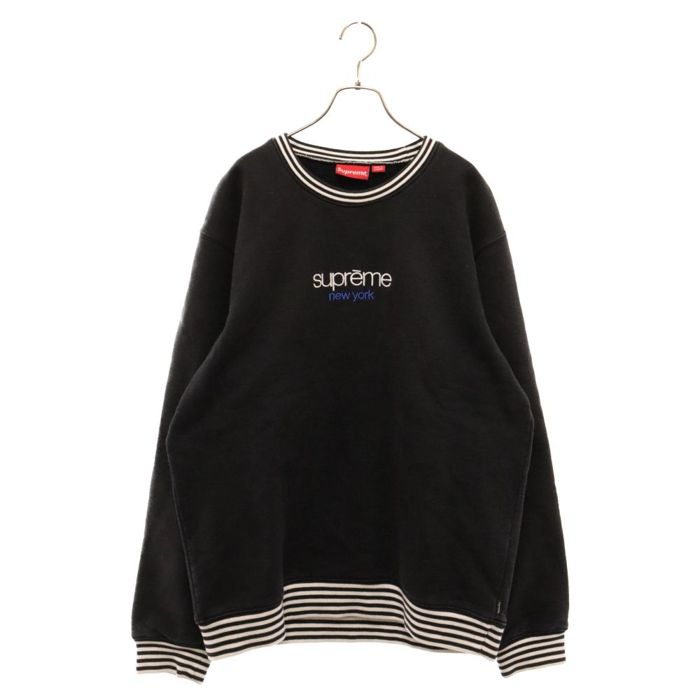 SUPREME 14AW Classic Logo Crewneck XL