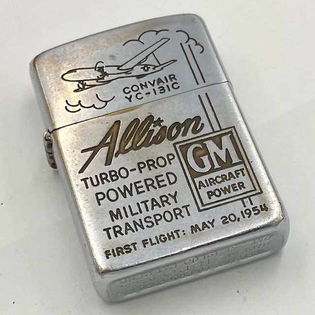 ZIPPO ビンテージ ジッポー 1953年～1955年 フルスタンプ GM
