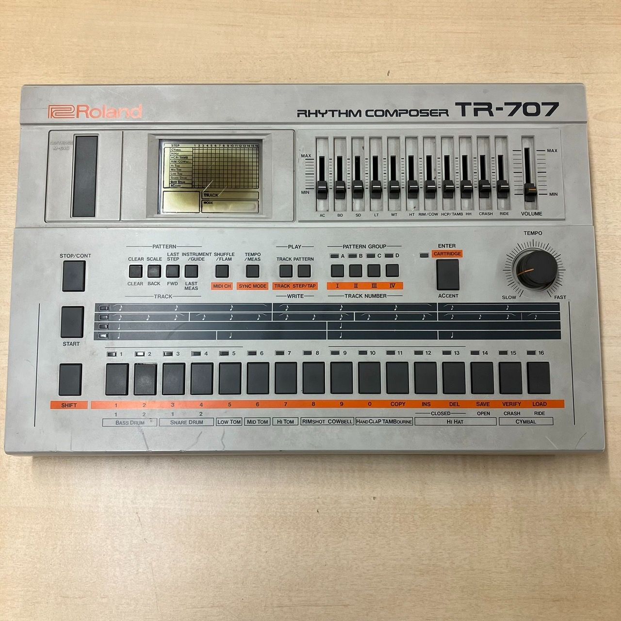 NG422 Q356-NG3-131 ROLAND/ローランド TR-707 リズムマシン - メルカリ