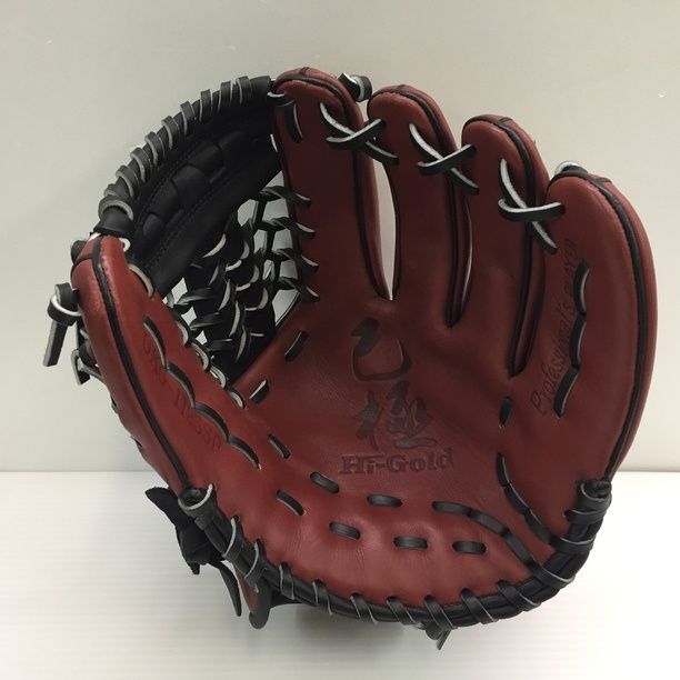 人気激安 己極 Hi-Gold ハイゴールド 中古品 軟式 OKG 内野手用グローブ 捕手用