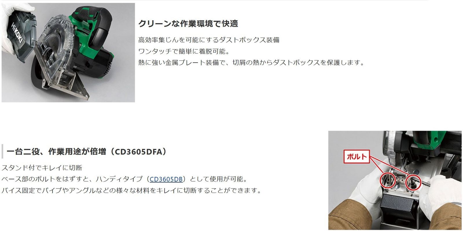 チップソー付 CD3605DFA