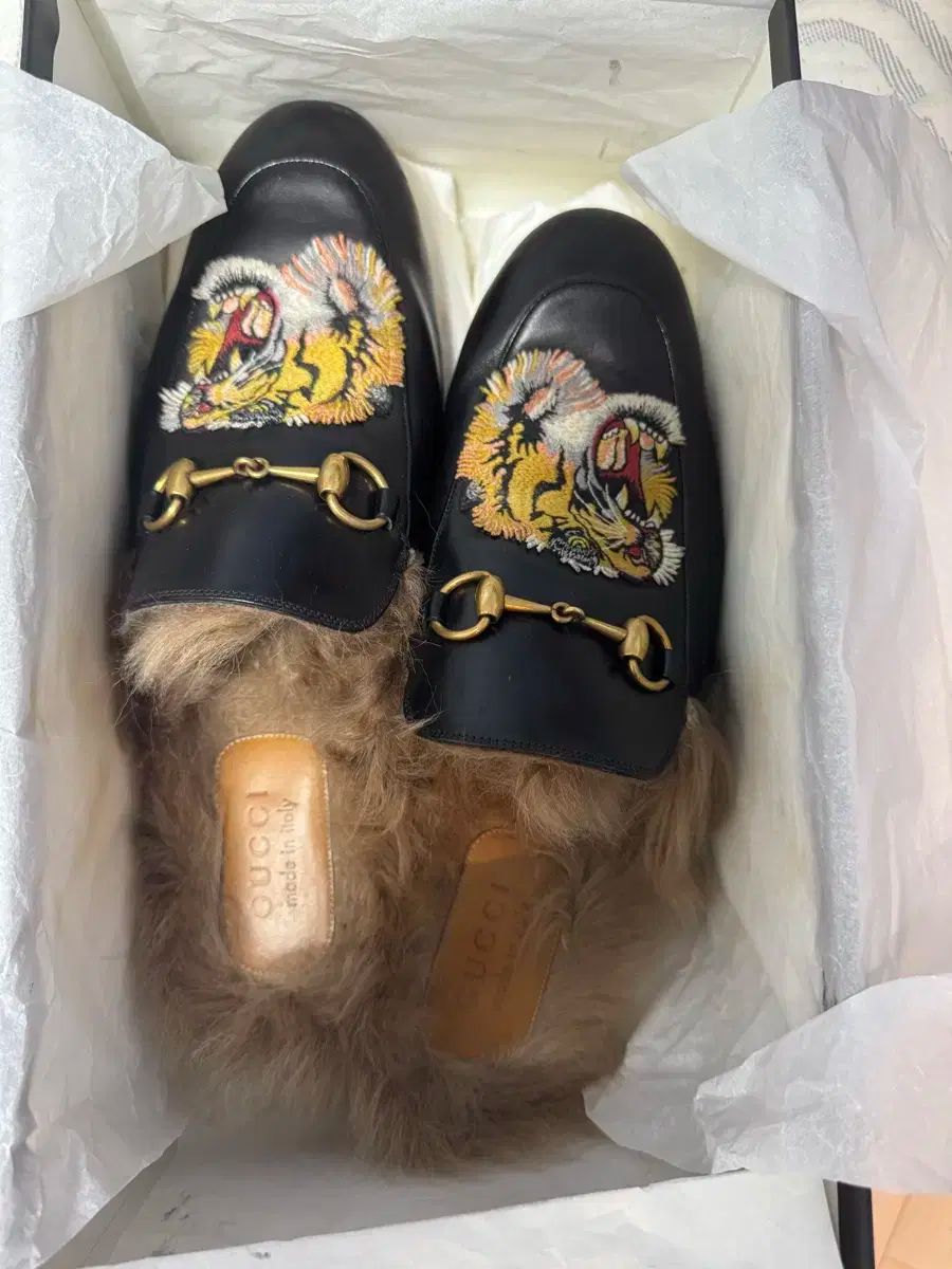 GUCCI グッチ タイガー ミュール 10 サイズ