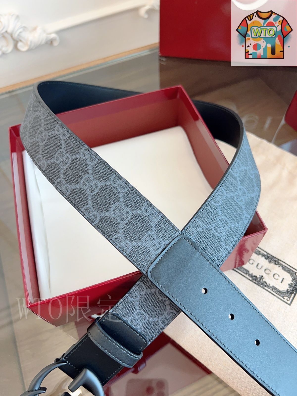 今日特価】GUCCI グッチ レザーベルト-2 - メルカリ