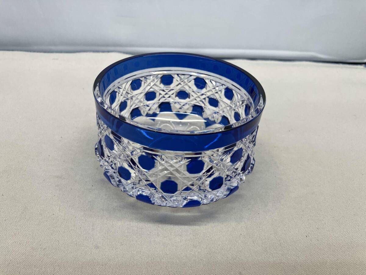 カガミクリスタル 江戸切子小鉢