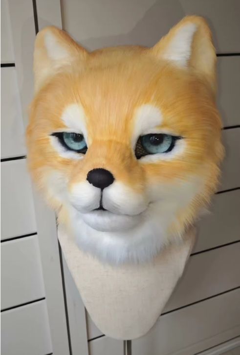 ファースーツ 着ぐるみセット NO.125 柴犬 リアルスタイル ケモノ ファースーツ 全頭ヘッド ぬいぐるみ コスプレ コスチューム