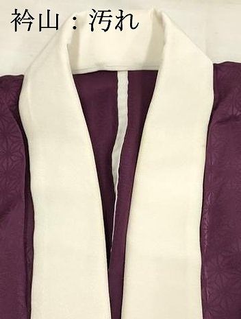 平和屋着物○長襦袢 無双仕立て 麻の葉地紋 暈し染め 正絹 逸品 CAAX6000gh