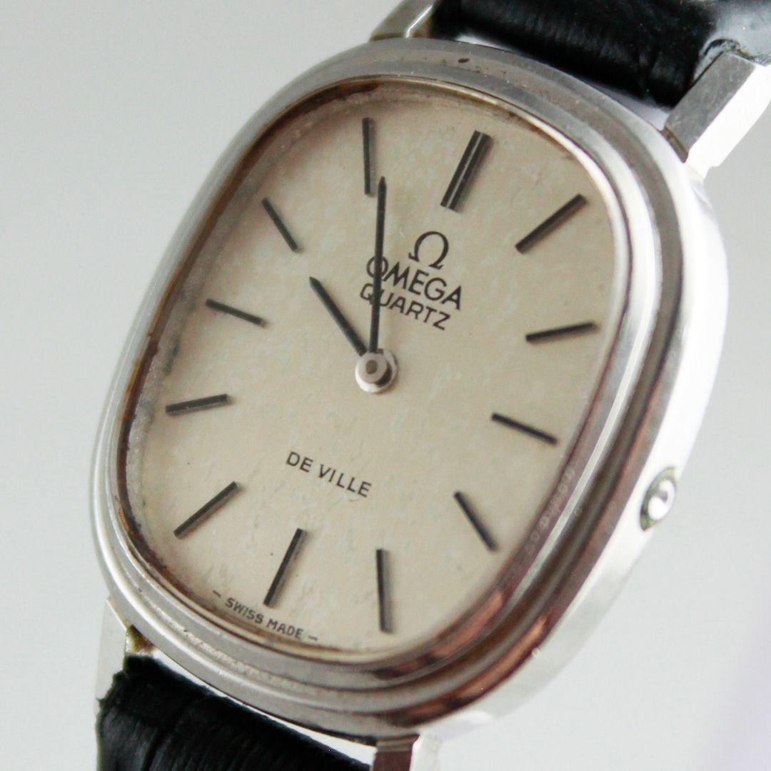 専用　OMEGA De Ville レディース腕時計 クォーツ スイス製 稼働品 楽天市場】オメガ デビル クォーツ 中古（レディース腕時計