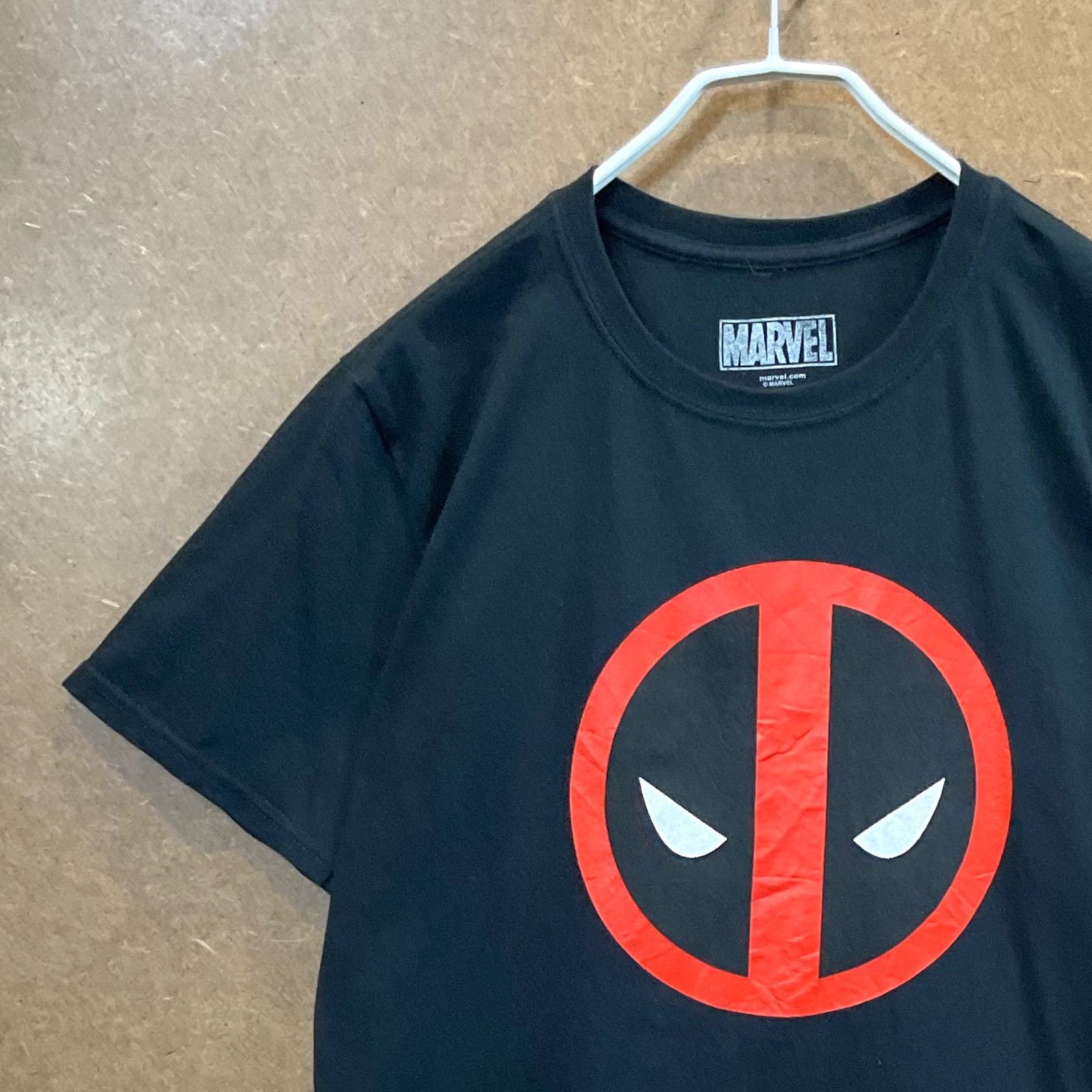 US古着 デッドプールDEADPOOL マーベルコミックMARVEL プリント半袖t