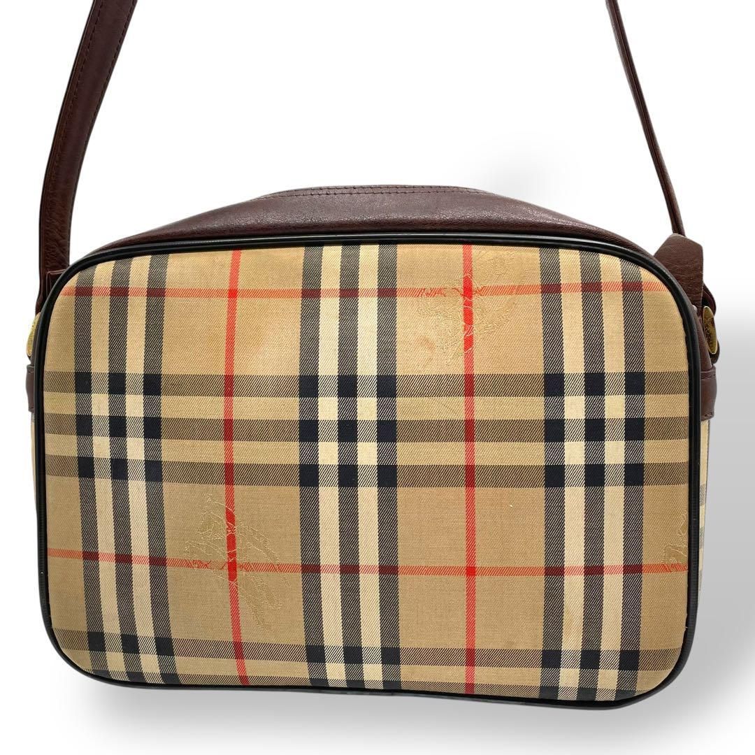 Burberry バーバリー ショルダーバッグ ノバチェック シャドー