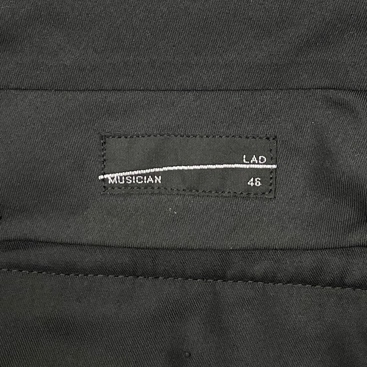 LAD MUSICIAN 18AW 2TUCK WIDE CROPPED SLACKS 2タック