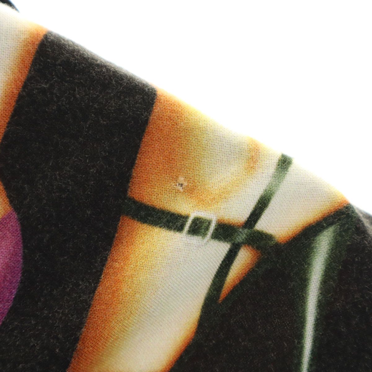 Supreme シュプリーム 15SS ヒール柄 半袖 オープンカラーシャツ L