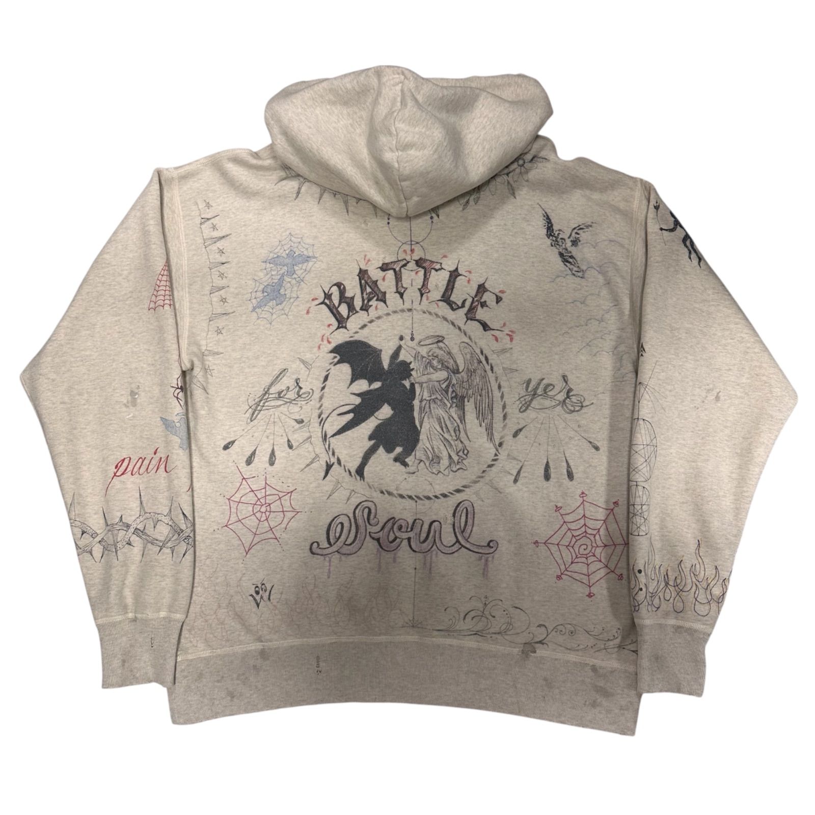 68】SAINT MICHAEL 21AW ×DR.WOO HOODIE パーカー フーディー セント 