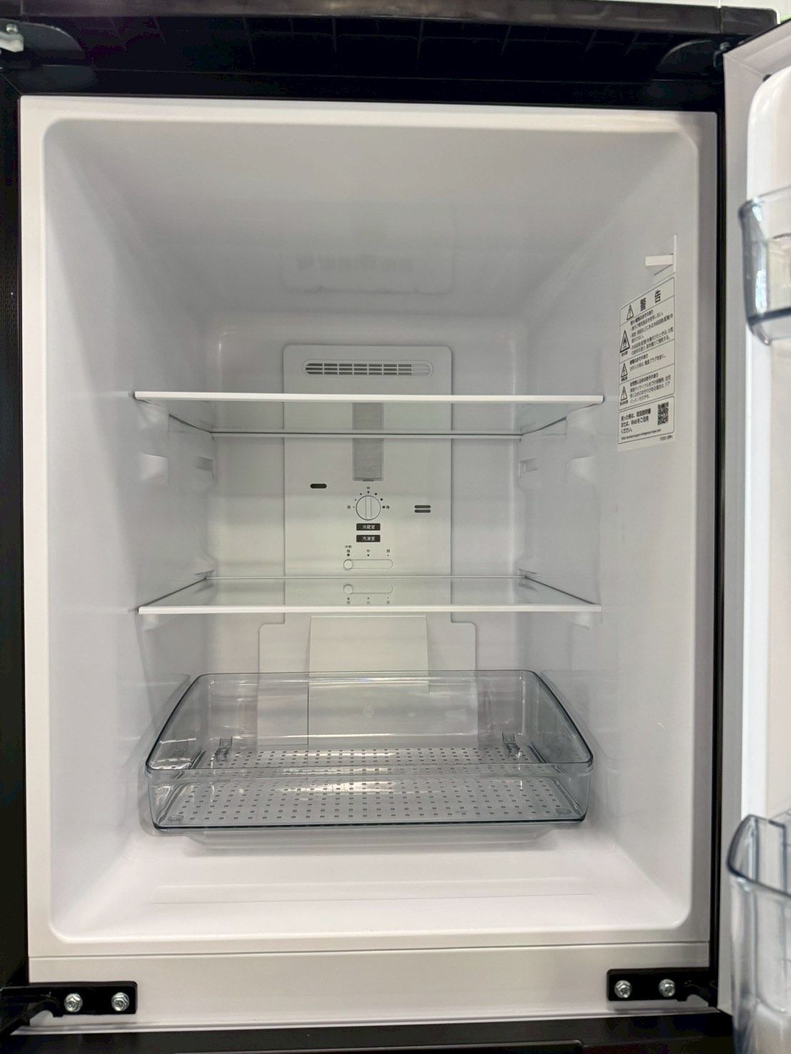 大阪 3か月保障付き 冷蔵庫 シャープ 2ドア SJ-15E2-B OR-1 WWW_KANDAIZUMI_COM