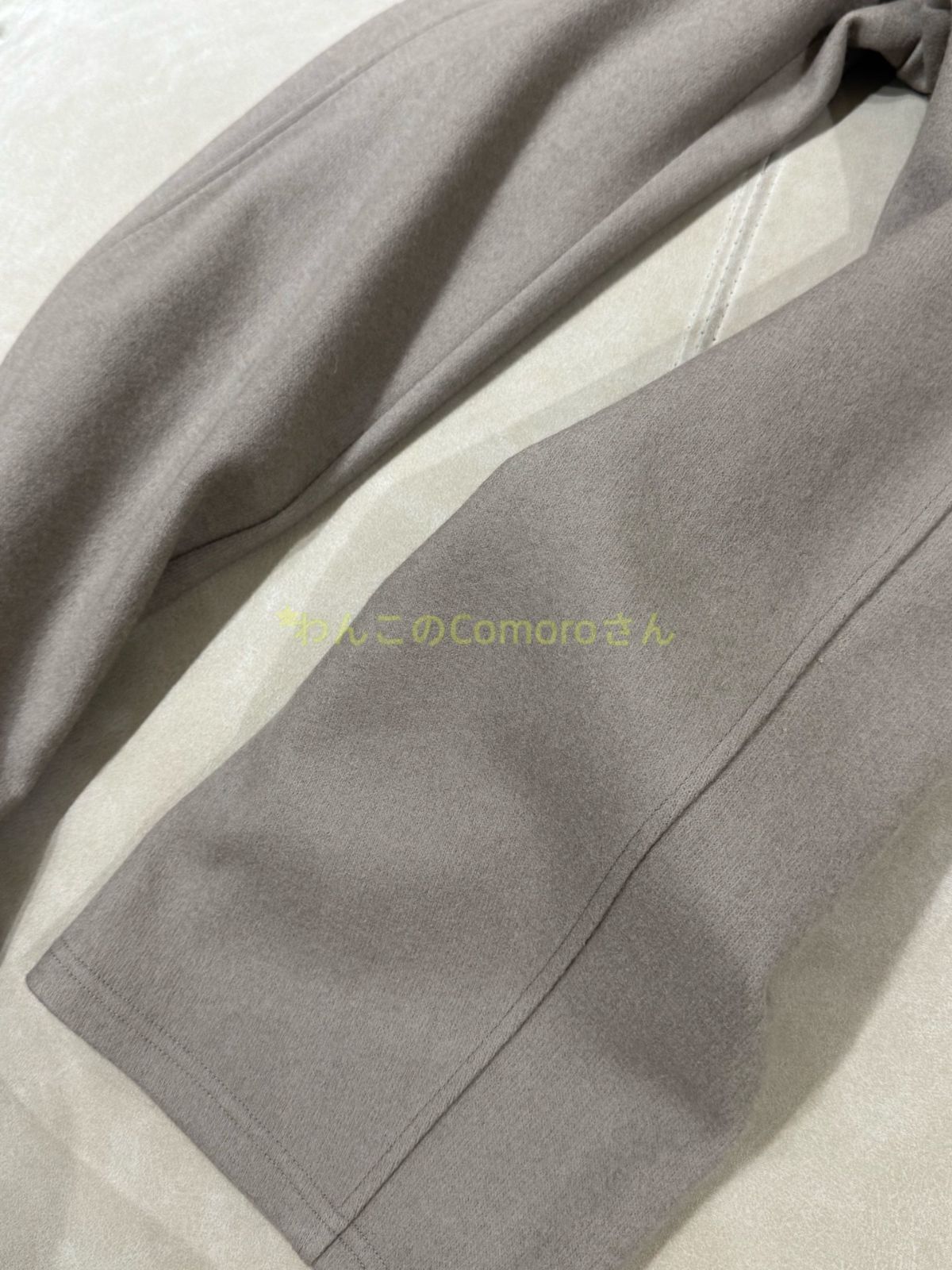 カーキ36~40 ロロピアーナ Loro Piana レディースウールワイドレッグパンツ リラックスフィット カジュアルパンツ