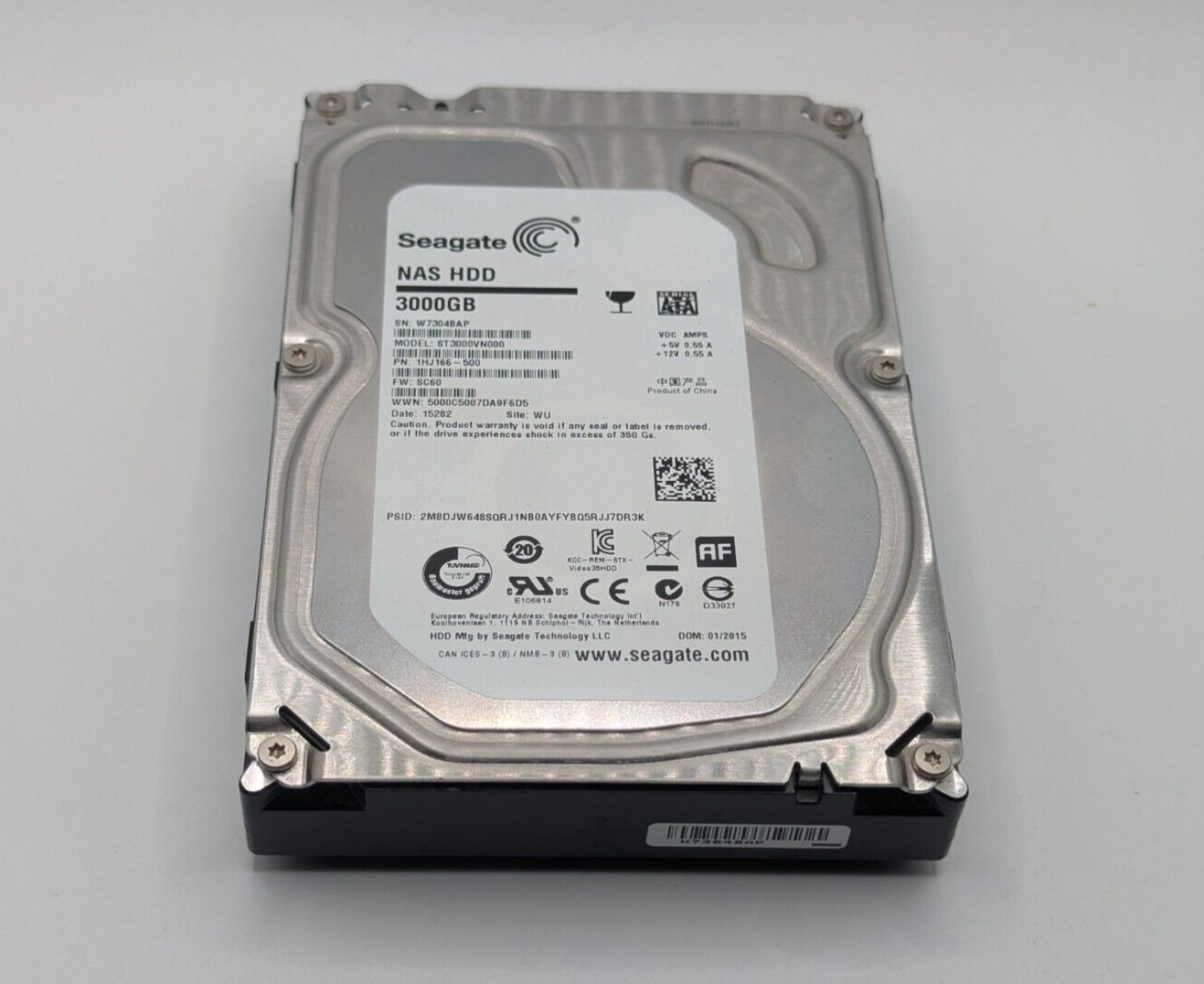 Seagate ST3000VN0001（HDD 3.5インチ 3TB） ST3000VN0001