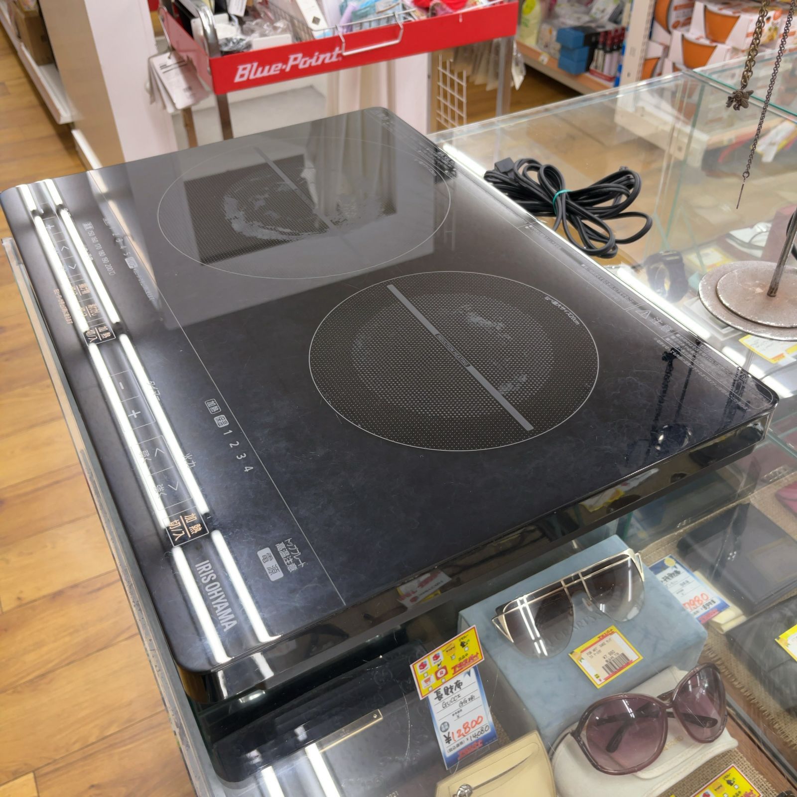 アイリスオーヤマ 2口IHコンロ フルフラット IHC-WKG3-B エキスパート藤沢辻堂店 WWW_KANDAIZUMI_COM