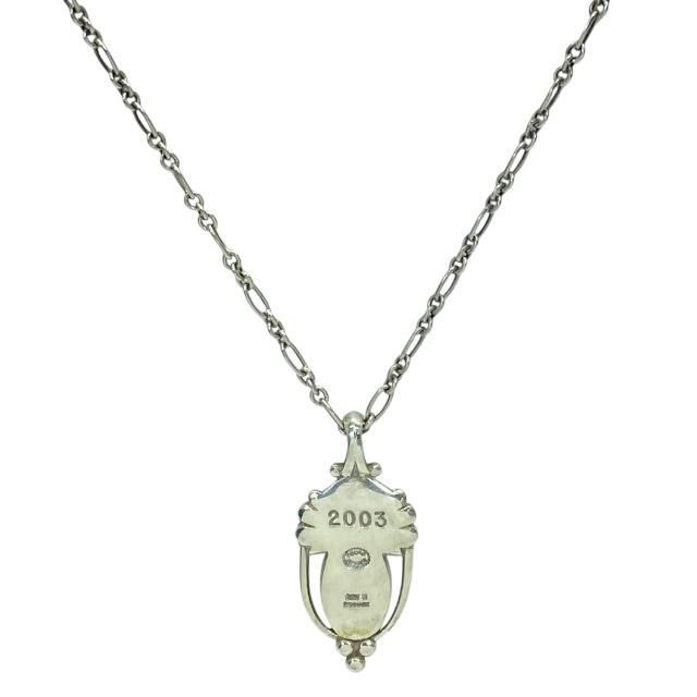 新品・未使用 ジョージジェンセン ２００３イヤーペンダント(シルバーネックレス) Georg Jensen - 【未使用】ジョージ・ジェンセン 2003イヤー