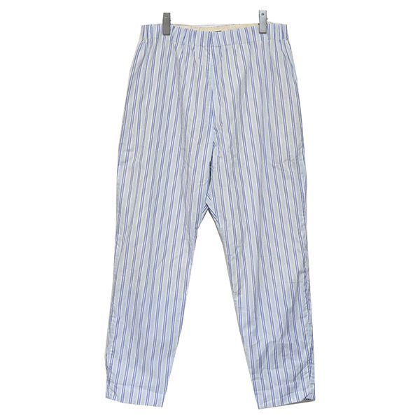 CASEY CASEY 2021SS ZWAG DOUBLE PANT ストライプワイドパンツ