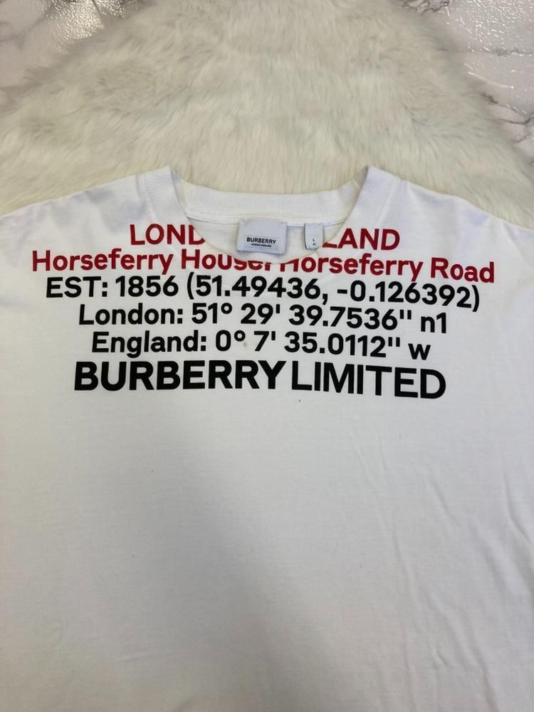 バーバリー BURBERRY クルーネックTシャツ JENSEN ロケーション