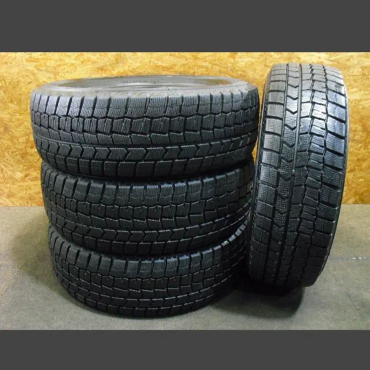 P-0345 本州送料無料 超バリ山 195|65R15 4本 ダンロップ タイヤホイール館