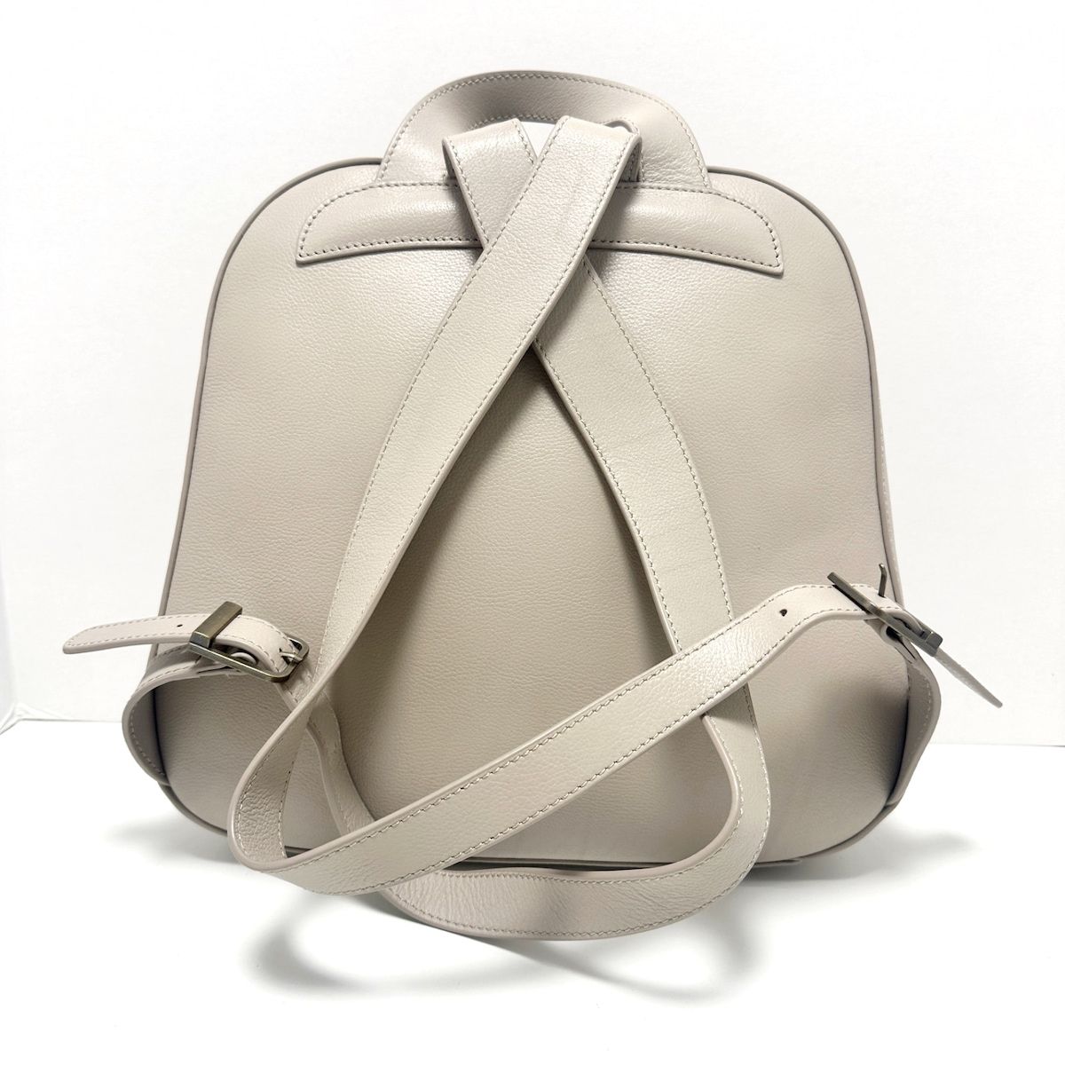 Motherhouse(マザーハウス) リュックサック - グレーベージュ レザー  