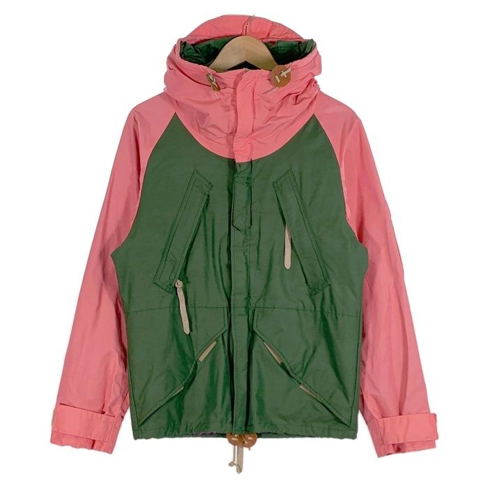SIERRA DESIGNS シエラデザイン 60/40クロス マウンテンパーカー グリーン ピンク 8490B Size JP M