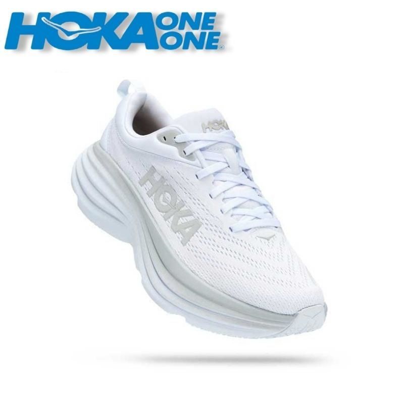 新品✨ ホカオネオネ hoka one one レディース スニーカー ランニングシ ューズ ボンダイ 8 BONDI 8 ホ ワイト スポーツシューズ sport shoe 22 23 24 25 26 27 アウトドア ブランド おしゃれ ホワイト