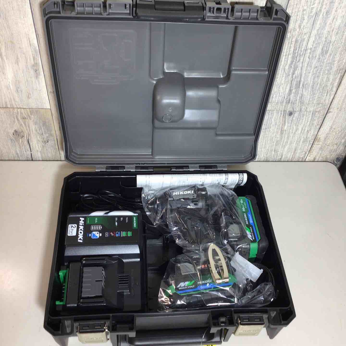 ハイコーキ HIKOKI 日立 コードレス インパクトドライバ ストロングブラック WH36DD 2XHBSZ フルセット インパクト ブラック 黒 純正 純正品 戸田店