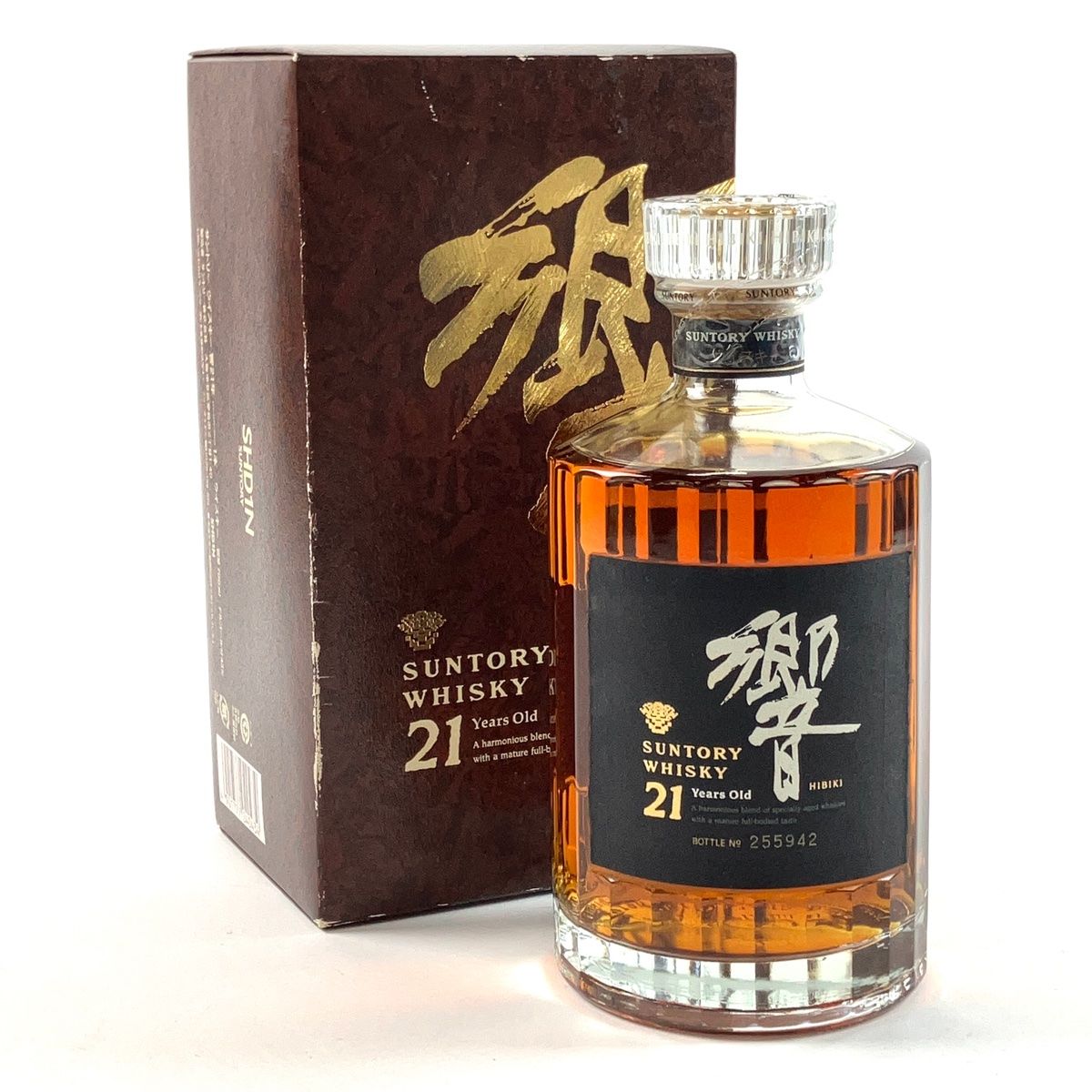 東京都内限定お届け】 サントリー SUNTORY 響 21年 旧 裏ゴールドラベル 700ml 国産ウイスキー 【古酒】 - メルカリ