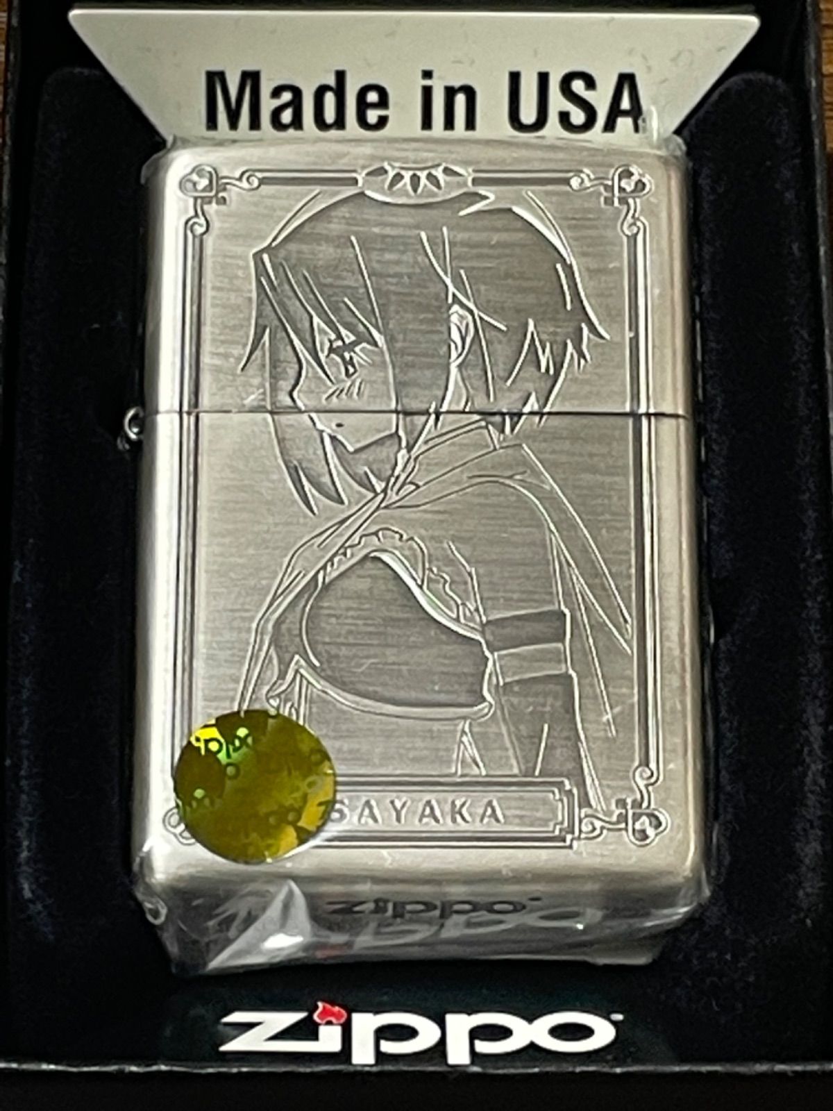 魔法少女まどかマギカ ZIPPO 佐倉杏子 2011年製 新品未使用-