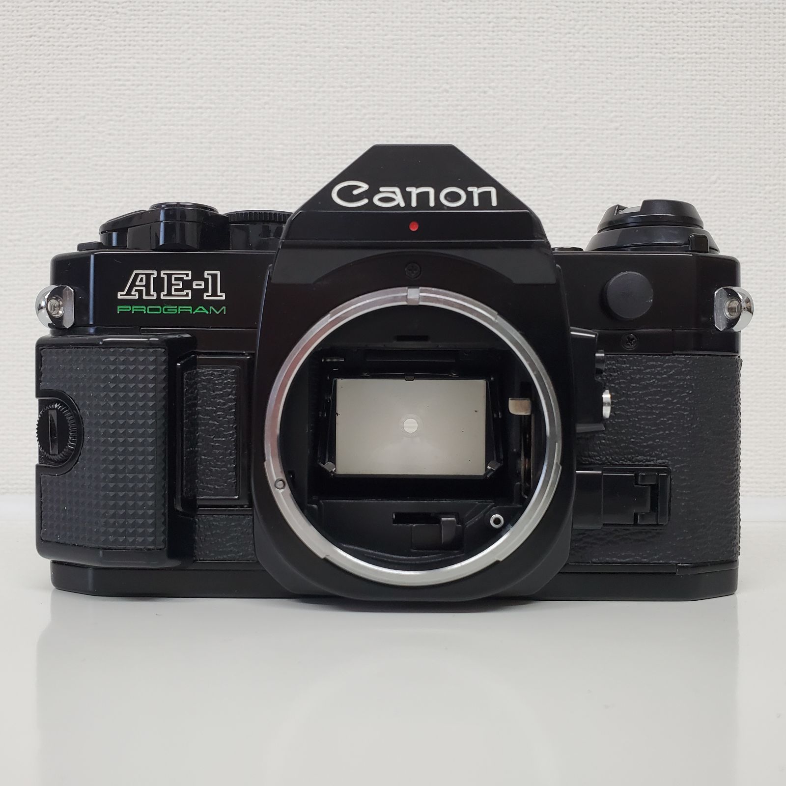 通電・基本動作確認 キャノン Canon AE-1P AE-1Program AE-1プログラム 黒 ブラック 整備済み シャッター鳴きなし 35mm  一眼レフ フィルムカメラ