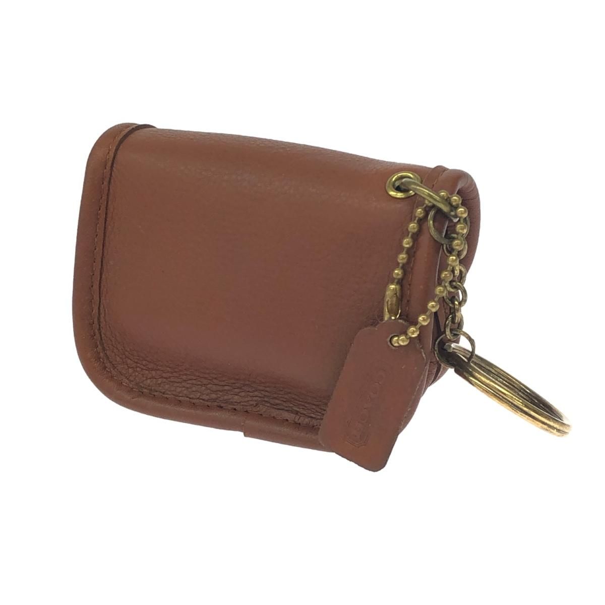 COACH オールドコーチ バッグモチーフ キーリング付コインケース 