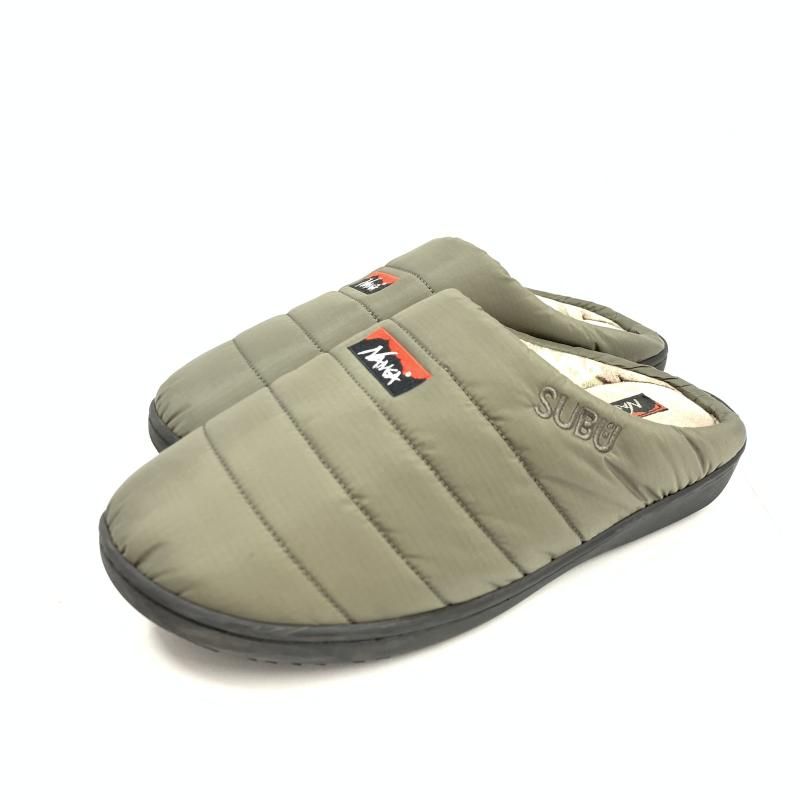 NANGA×SUBU ナンガ×スブ サンダル カーキ ウィンターサンダル 92