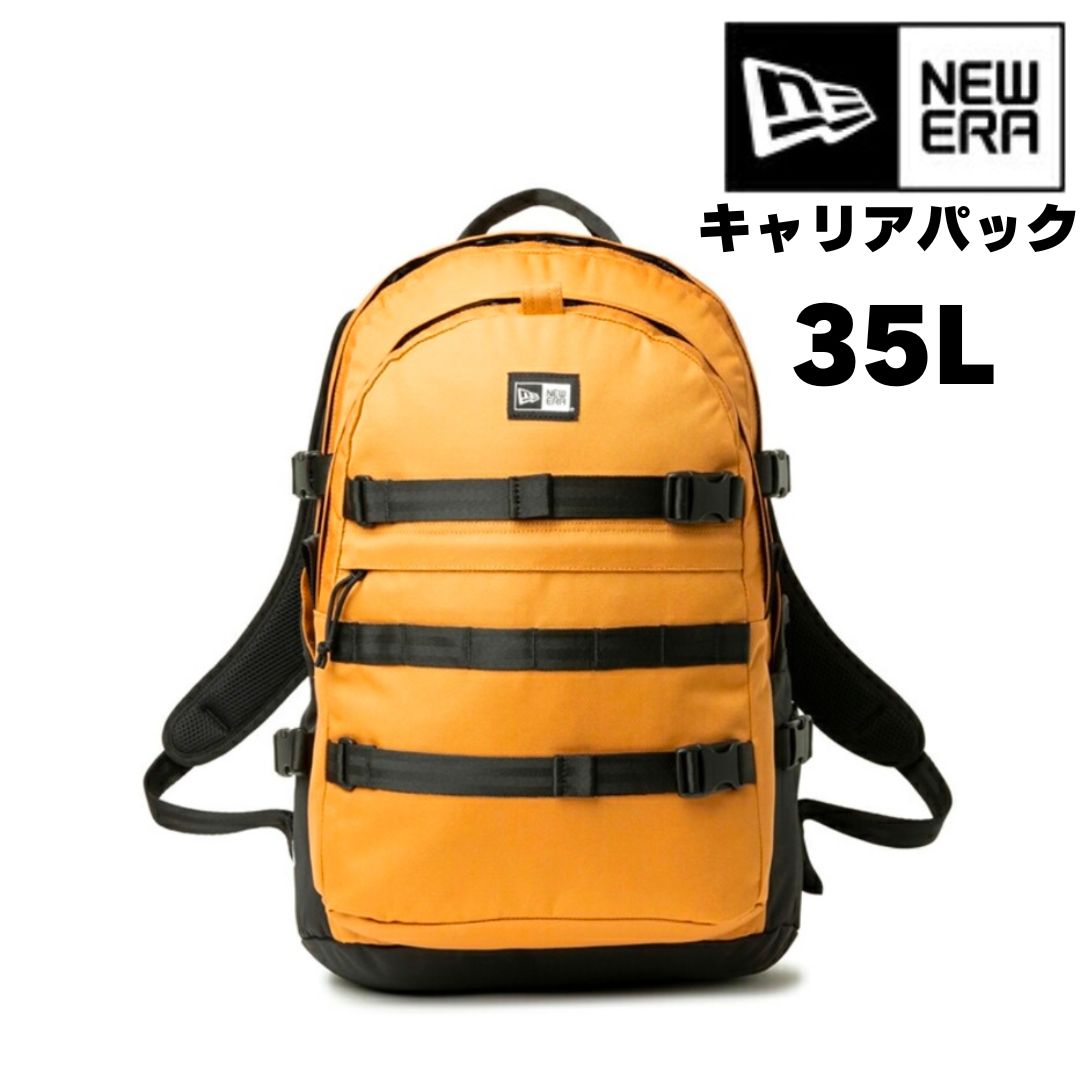 NEW ERA キャリアパック 35L バックパック リュック リュックサック 学生 通学 通勤 スポーツ ジム ユニセックス メンズ レディース ニューエラ ポケット 大容量 パソコン ノートパソコン PC ギ